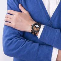 Pour BOBO BIRD Retro Sandal Wood Watch Montres de luxe pour couple avec logo personnalisé Pas cher et élégant pour le sport et la mode