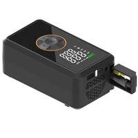 Compresseur d'air électrique portable à prix d'usine pour pneus de voiture avec manomètre et démarreur intelligent