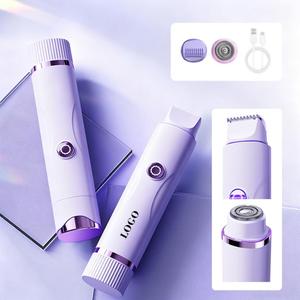0728 Wholesale Women Shaver Epilator Twin Blade <b>Rounded</b> Foil for Zero Pain Cuts Redness - Product Image 2