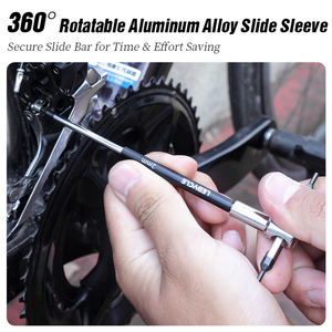 Llave Allen Hexagonal LEBYCLE con Mango Deslizante en T/L de Aleación de Aluminio para Bicicleta de Montaña (MTB) y de Carretera 2/2.5/3/4/5/6/8/10mm/T25 Acero CRV - Product Image 3