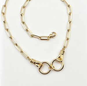 Collar con Colgante de Mano Victoriano Personalizado de Fábrica, Collar con Colgante de Mano en PVD de 18K, Joyería de Mano de Acero Inoxidable 316L, Regalo para tu Amor - Product Image 1