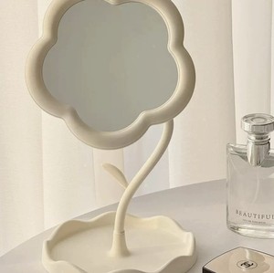 Desktop Flower Shaped <b>Mirror</b> Dorm Bedroom Creative Internet Famous Inspired <b>Makeup</b> <b>Mirror</b> Aesthetic Design Stylish <b>Vanity</b> <b>Mirror</b> - Product Image 5