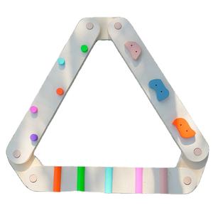 Balancín de Madera, Juguete Combinado Táctil, Gimnasio para Niños, Circuito de Obstáculos, Tabla de Equilibrio de Madera, Juguete Educativo Montessori - Product Image 1