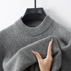 Suéter de Cachemira 100% al por Mayor/Personalizado, Tejido <span class=keywords><strong>9GG</strong></span>, Multicolor Opcional, Cuello Redondo, Suéter de Moda para Otoño e Invierno - Product Image 2