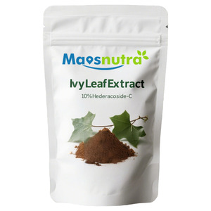 Ekstrak tanaman alami bubuk ekstrak daun Ivy Hederacoside C 10% bubuk larut air ekstrak Hedera Helix - Product Image 1