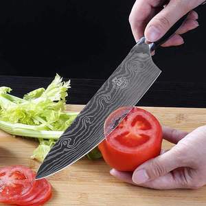 Dao Bếp Nhật Bản Bộ Dao Nấu Ăn Đa Chức Năng Damascus Thép Đầu Bếp Dao - Product Image 3