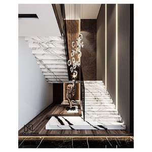 Prima Factory Echelle à <span class=keywords><strong>suspension</strong></span> rotative moderne et traditionnelle Villa de luxe ou petit escalier d'appartement - Product Image 3