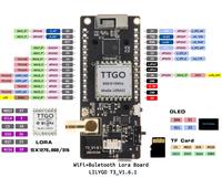 Carte de développement de module sans fil Lilygo Lora ESP32 avec écran OLED numérique de 0,96 pouce, garantie 1 an