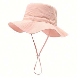 Sombrero de Pescador Estilo Mori Grande para Mujer, con Cuerda Antiviento, Diseño Artístico Fresco, Estilo Japonés Coreano - Product Image 5