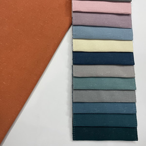 Rideaux occultants unis en polyester 100 %, nouveau style, vente en gros d'usine, pour fenêtres, technique de tissage - Product Image 3