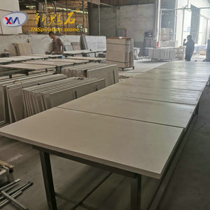 Nouvelles dalles de béton apparentes en matériaux de construction en pierre, 6 mm, absorption acoustique, panneau décoratif préfabriqué GRC pour intérieur et extérieur - Product Image 3