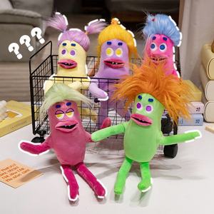 Angela Customization Nouveauté très vendue Peluches Monstre Saucisse Arc-en-ciel Mignonnes de Dessin Animé Originales - Product Image 3