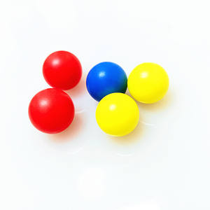 Billes en plastique rouges flottantes de petite taille en gros, roulements à billes de 6 mm 6,35 mm en polypropylène PP pour l'indicateur de calibrage de niveau - Product Image 4