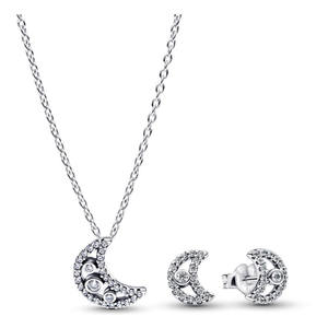 <span class=keywords><strong>Collier</strong></span> en argent 925 Panjia, <span class=keywords><strong>collier</strong></span> en forme de <span class=keywords><strong>lune</strong></span> pour femmes, bijoux haut de gamme, vente en gros d'usine - Product Image 4