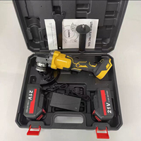 Meuleuse sans fil 21V 125mm sans balais, outil de polissage et de découpe électrique portatif à gâchette, qualité professionnelle industrielle au lithium pour le bricolage