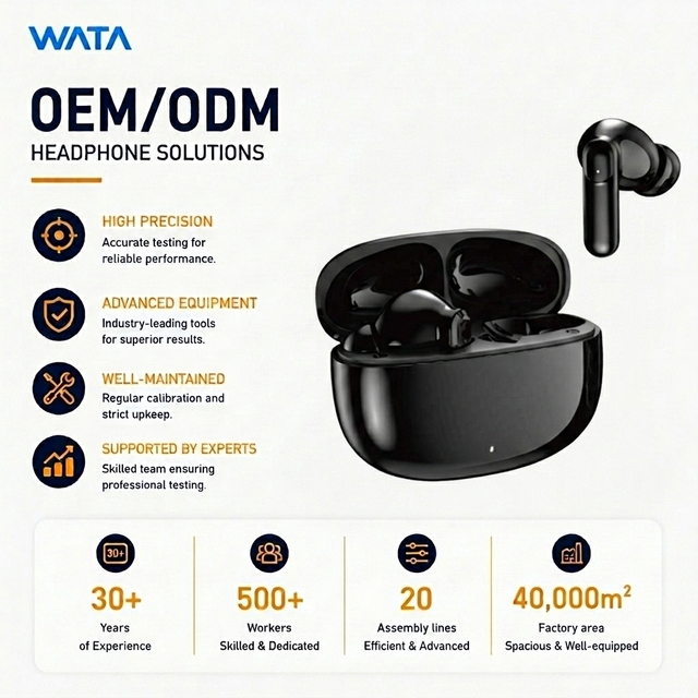 Customer Active Noise Cancelling Dynamic Over-Ear Wireless Headphones5.4 50H Playtime IPX4 Waterproof Clear Calls Transparency