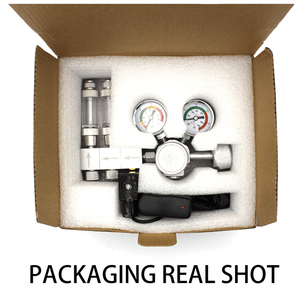 Options multiples de prise de pression réglable de réducteur de CO2 d'aquarium d'acier inoxydable - Product Image 3