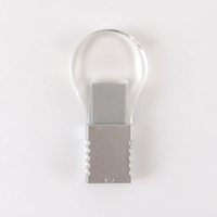 Vente en ligne de clés usb en acrylique clé usb 16GB Lumière lumineuse cadeau clé usb 4gb 6gb 8gb
