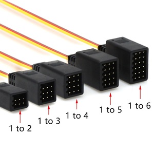 RC Y dòng 350mm servo Fan Extender dây điều khiển từ xa cáp cho Futaba JR RC xe HSP Traxxas trx4 Nguồn cung cấp điện phụ kiện - Product Image 2