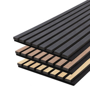 Akuslat 3D, paneles de <span class=keywords><strong>pared</strong></span> verticales decorativos modernos populares, Akupanel paneles acústicos, paneles de <span class=keywords><strong>pared</strong></span> con <span class=keywords><strong>listones</strong></span>, MDF para peluquería - Product Image 4