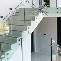 Accessoires de balustrade en acier inoxydable pour balcon et escalier, design européen, pour hôtels et hôpitaux
