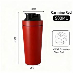 Modern 304 Stainless Steel Shaker Cup <b>Large</b> Capacity Insulated Fitness Sports <b>Mug</b> New High-Appearance Vacuum Protein Powder - Product Image 5