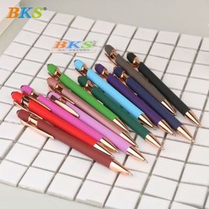 ปากกาลูกลื่นโลหะพิมพ์โลโก้ด้วย UV พร้อมสลักเลเซอร์ตามแบบที่ต้องการ - Product Image 4