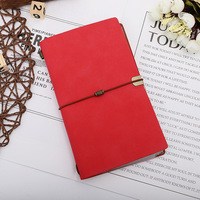 Carnet de notes Vintage de voyage, ordinateur portable de poche en cuir, couverture en cuir, pour Journal intime, 7x5