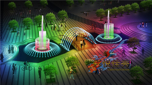 Indoor Outdoor Kleine Mini Fontein Tuin Decoratie Muziek Dansen Fontein Jets Voor Verkoop - Product Image 6