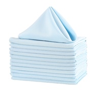 Serviette de Table en tissu Polyester, couleurs, pour dîner, hôtel, linge de Table, serviette de mariage pour Restaurant, offre