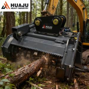 เครื่องตัดหญ้า/เครื่องตัดกิ่งไม้แบบฟลีล สำหรับรถขุดขนาด 2-40 ตัน ขาย - Product Image 1