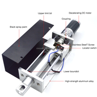 Contrôleur de hauteur de torche de découpe plasma Hltnc Jykb-100-Dc24v 1800 mm/min + Petit pare-chocs CNC 1800 mm/min + Petit moteur