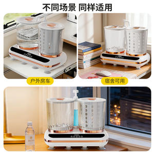 Double Cup Washer Extractor Mini Washing Machine With Drain Pipe For Lingerie Underwear <b>Socks</b> Fully Automatic Small Unit - Product Image 5