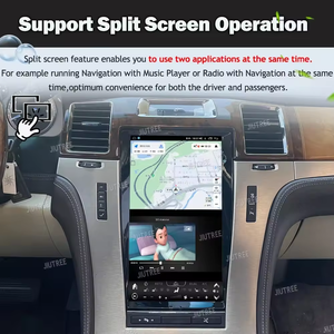 Autoradio Android 12 avec écran vertical 256G pour Cadillac Escalade 2007 2008-2014, navigation GPS, Carplay, lecteur multimédia stéréo - Product Image 5