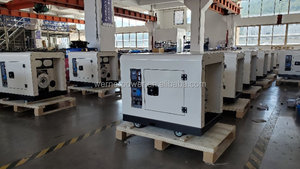 EPA compliant 48V Viễn Thông DC Máy phát điện cách âm Máy phát điện diesel - Product Image 4