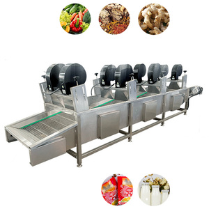 Nouvelle machine de séchage à air froid pour le nettoyage et le traitement des légumes et des fruits, ligne de production de sécheur d'air multifonctionnelle avec 220V/380V - Product Image 4