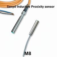 Capteur de proximité inductif cylindrique M5 6,5 mm M8 M12 M18 M30 NPN PNP NO NC 10-30 VCC Détection de métal Connexion par câble