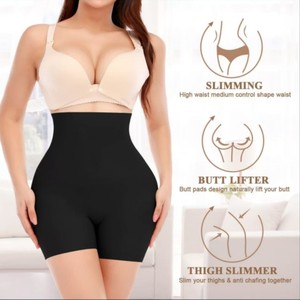 Culotte gainante transparente en dentelle taille haute personnalisée pour femmes, avec effet ventre plat et rehausseur de fesses - Product Image 5