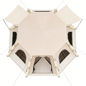 <span class=keywords><strong>Tenda</strong></span> da <span class=keywords><strong>Campeggio</strong></span> Automatica Premium con <span class=keywords><strong>Archi</strong></span> Robusti per Interni Spaziosi e Design Resistente al Vento - Product Image 3