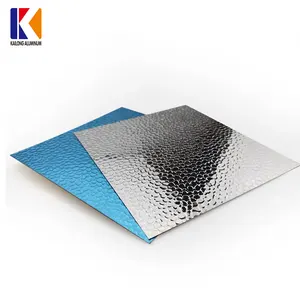 Cold-rolling Extended Mirror Surface Checkered Plate Bright Finish Checker Sheet Aluminum Stucco Embossed Aluminum Sheet
