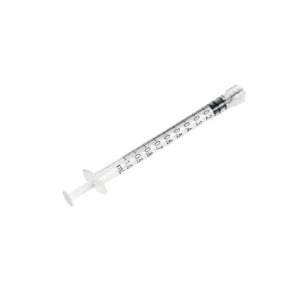 Hot Sale Factory Price 1ml Luer Slip Seringa Hipodérmica Descartável Seringa com Barril Claro para Dosagem Precisa