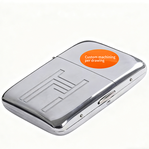 <b>Custom</b> Wholesale High Quality CNC Machined Metal Waterproof Portable Cigarette for & Organizer Box - Product Image 1
