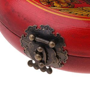 Vintage 5 pollici Feng Shui Luo Pan antica bussola geomantica con cassa in legno per cristalli di Feng Shui - Product Image 6