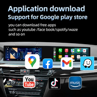 Pantalla Táctil Interactiva Dual Android con Carplay 360 y Navegación GPS para BMW X5 X6 F15 F16 2007-2018