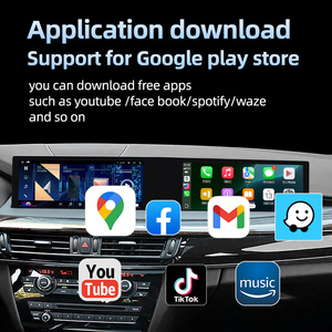 Pantalla interactiva dual <span class=keywords><strong>Android</strong></span> Touch Carplay 360 Navegación GPS Carplay para BMW X5 X6 F15 F16 2007-2018 - Product Image 4
