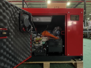 เครื่องกำเนิดไฟฟ้าแบบเงียบ 10kva 5Kw 6000 วัตต์ พร้อมล้อ 195 F สตาร์ท ความถี่ 50Hz - Product Image 2