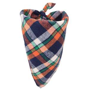 מותאם אישית bandas כלב לוגו חם למכירה כותנה כותנה כפול שכבה מודפסת משובץ משולש כלב Bandanas - Product Image 6