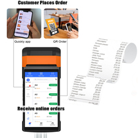Pantalla táctil Pos Machine Software de caja registradora Todo en uno Móvil Android Pos Terminal Sistemas de punto de venta