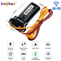 Traceur GPS Sinotrack ST-901L 4G pour Voiture, Dispositif de Suivi en Temps Réel Intelligent et Compact avec Batterie Intégrée