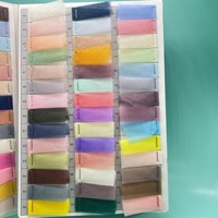 Tissu en maille de nylon 100% blanc, respirant et léger, 20 g/m², pour robes de soirée et robes à paillettes, tissu en tulle, tissu en dentelle